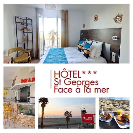 Hotel Saint Georges, Face A La Mer Canet-en-Roussillon Ngoại thất bức ảnh
