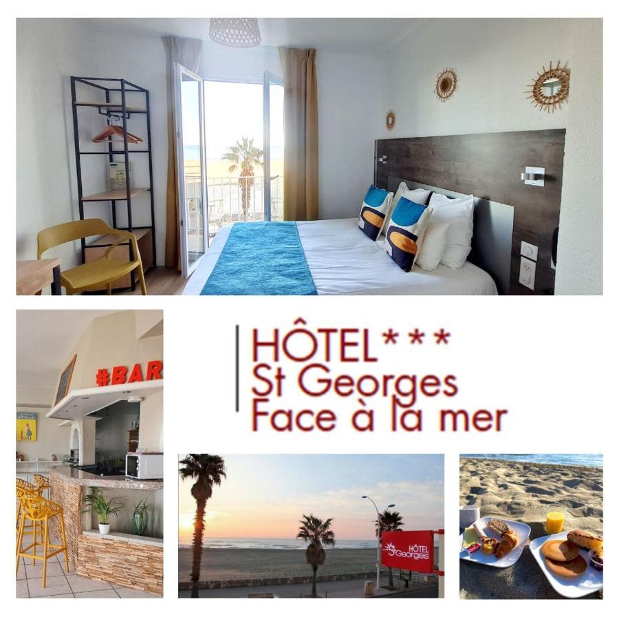 Hotel Saint Georges, Face A La Mer Canet-en-Roussillon Ngoại thất bức ảnh